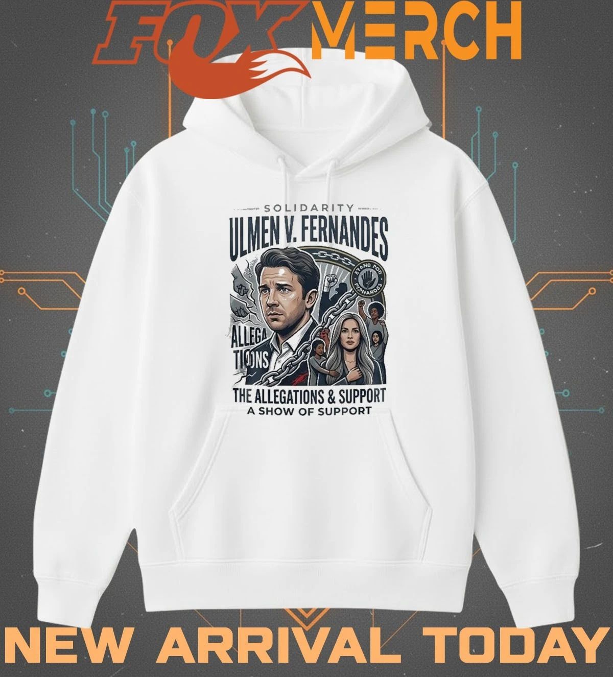 Solidarity Ulmen V. Fernandes The Allegations & Support A Show Of Support t-shirt