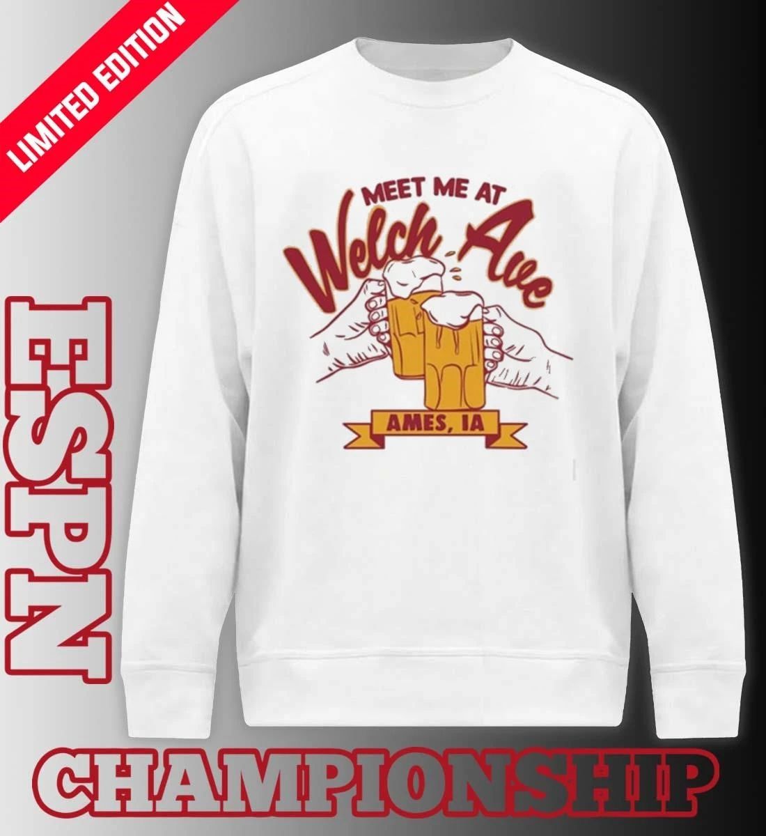 Meet Me At Welch Ave Ames, IA Shirt