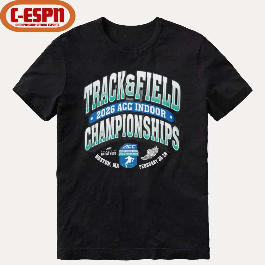2026 ACC Men’s & Women’s Indoor Track & Field Championships shirt