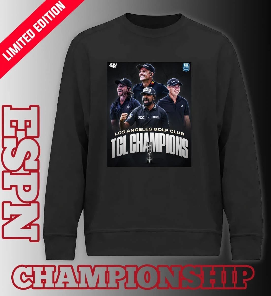 Los Angeles Golf Club TGL Champions Poster T-Shirt