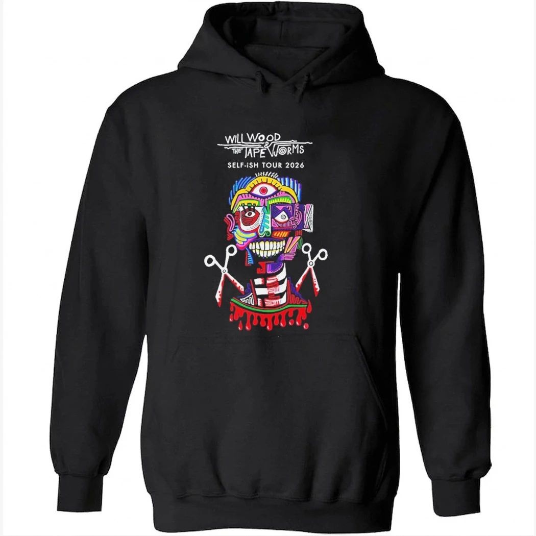Will Wood And The Tapeworms Self-ish Tour 2026 Schedule Tour Shirt