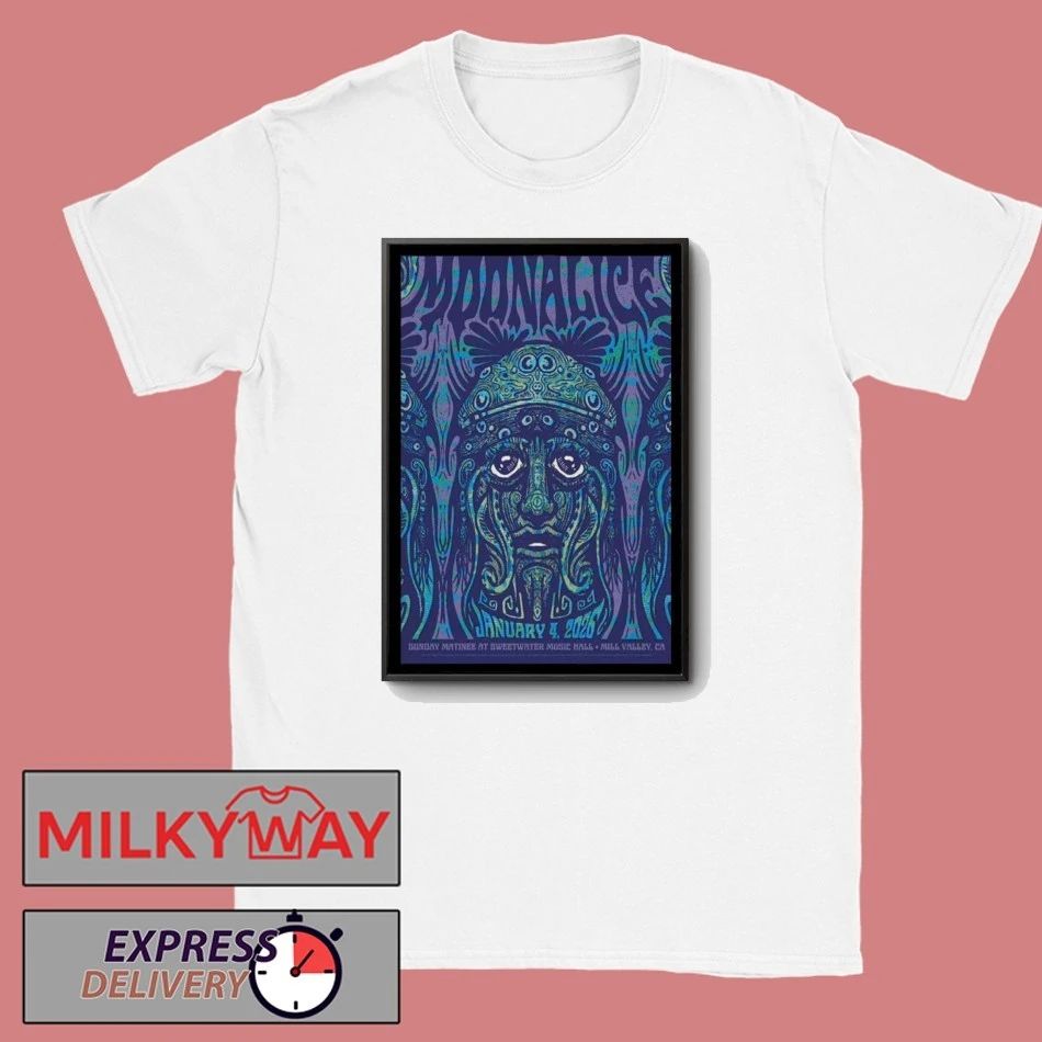 Jan 4 2026 Moonalice Mill Valley, CA Poster shirt