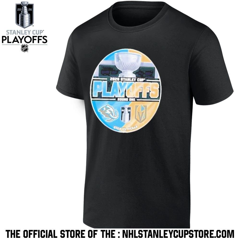 Vegas Golden Knights vs Utah Mammoth 2026 Stanley Cup Playoffs Round One Shirt