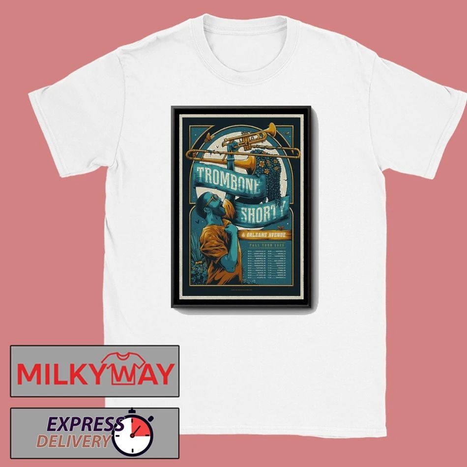 Tour 2025 Troy Andrews & Orleans Avenue Fall Poster shirt
