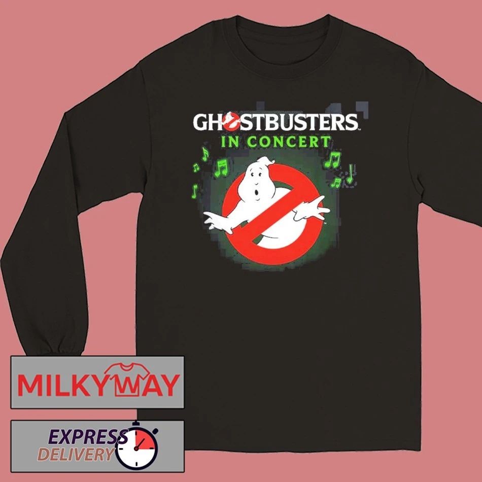 Ghostbusters In Concert 2026 North America Schedule Dates Two Sided T-Shirt