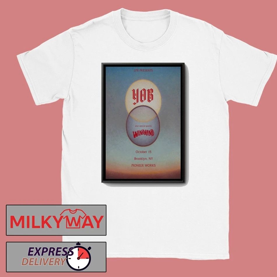 Windhand Oct 15 Brooklyn NY Concert Poster 2025 shirt