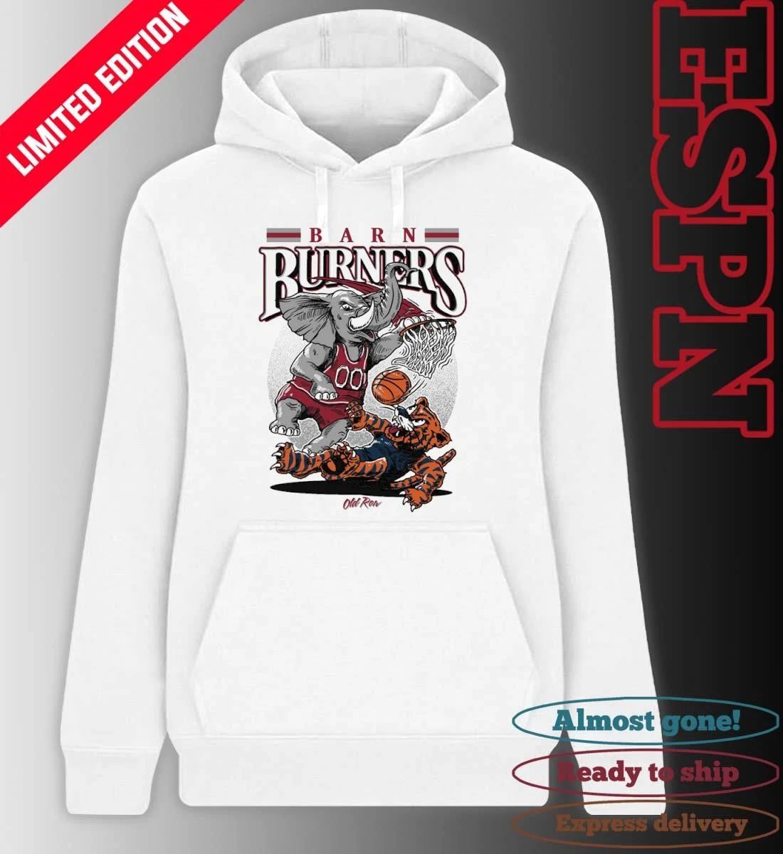 Alabama Basketball Barn Burners Beat Auburn Tigers Shirt