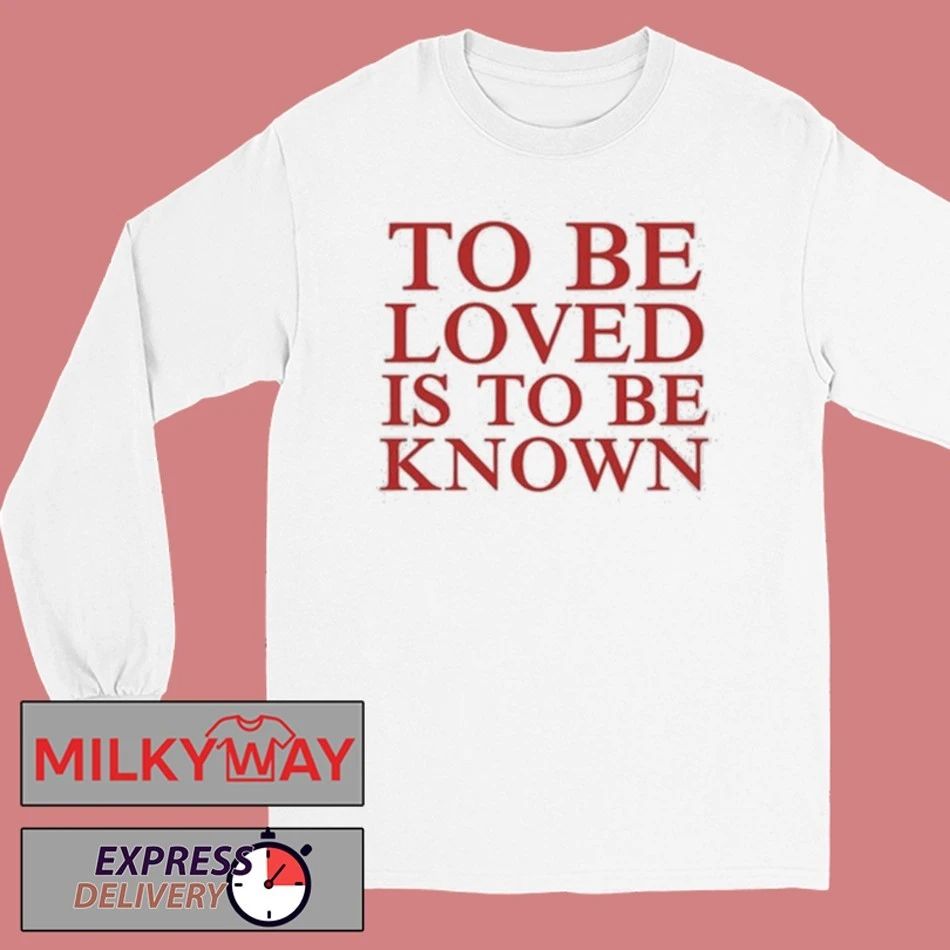 Zendaya To Be Loved Is To Be Known Two Sided Shirt
