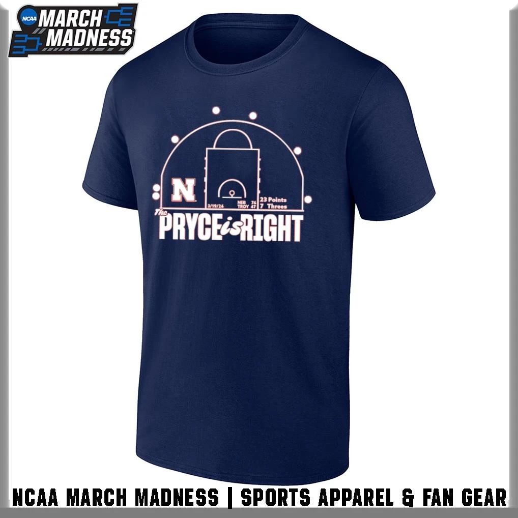 Pryce Sandfort Nebraska The Pryce Is Right T-Shirt