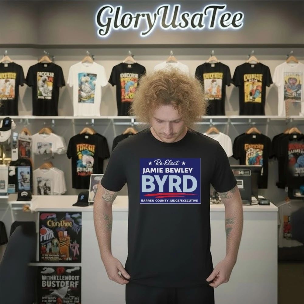 Re-elect Jamie Bewley Byrd as Barren County Judge Executive Garment-Dyed T-Shirt
