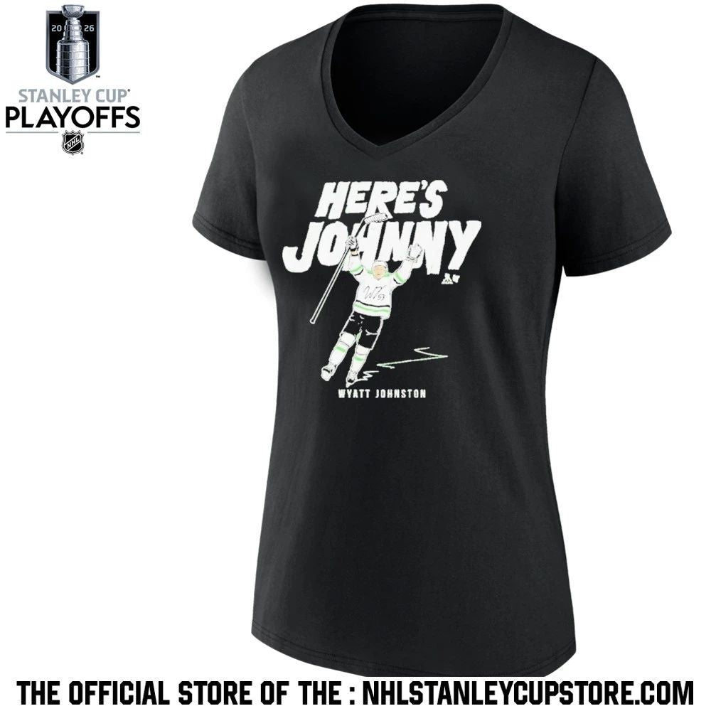 Wyatt Johnston Here’s Johnny shirt