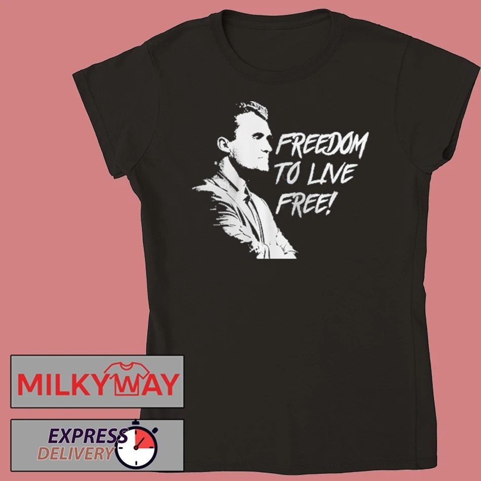 Valuetainmen Charlie Kirk Freedom to Live Free Shirt