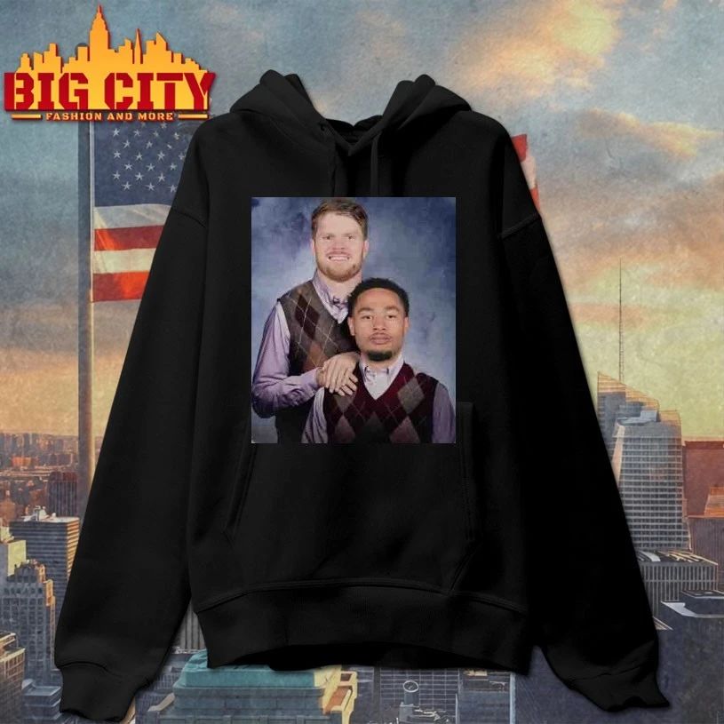 Sam Darnold and Jaxon Smith Step brothers T-shirt