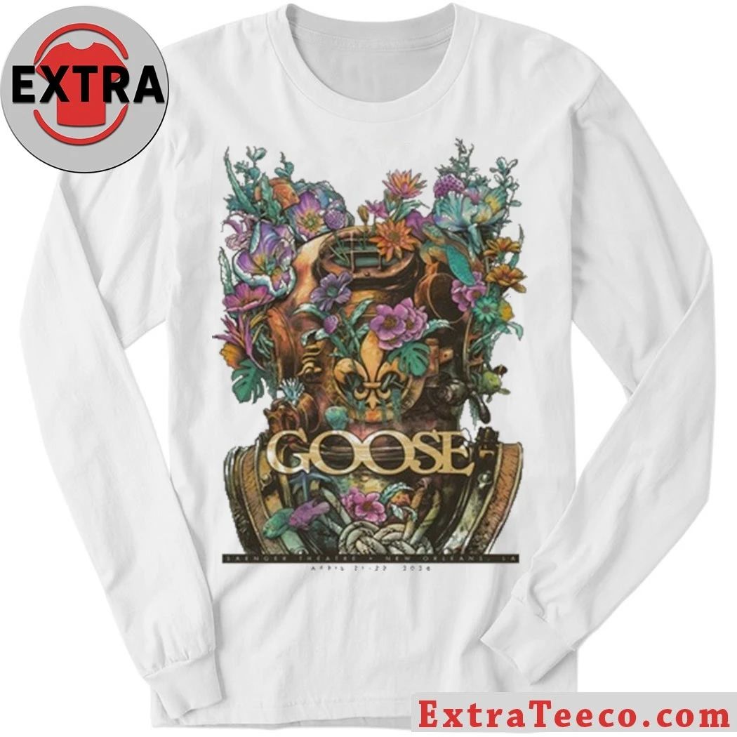 Goose Apr 21-22, 2026 Saenger Theatre, New Orleans Event Shirt