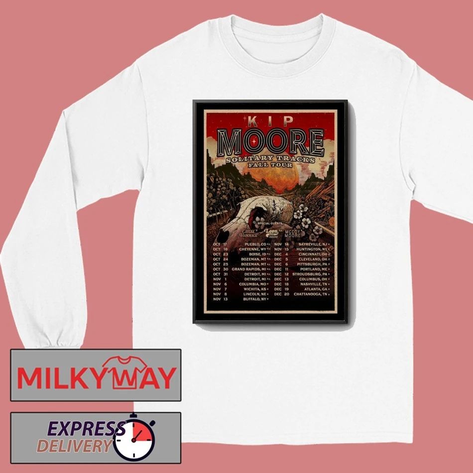 Kip Moore Fall Tour 2025 Poster shirt