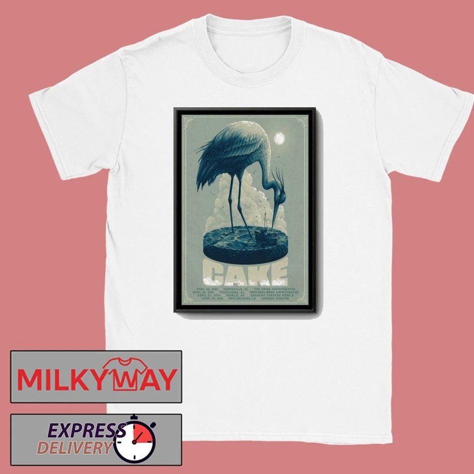 2026 Cake Band Show Alabama & Louisiana Poster shirt