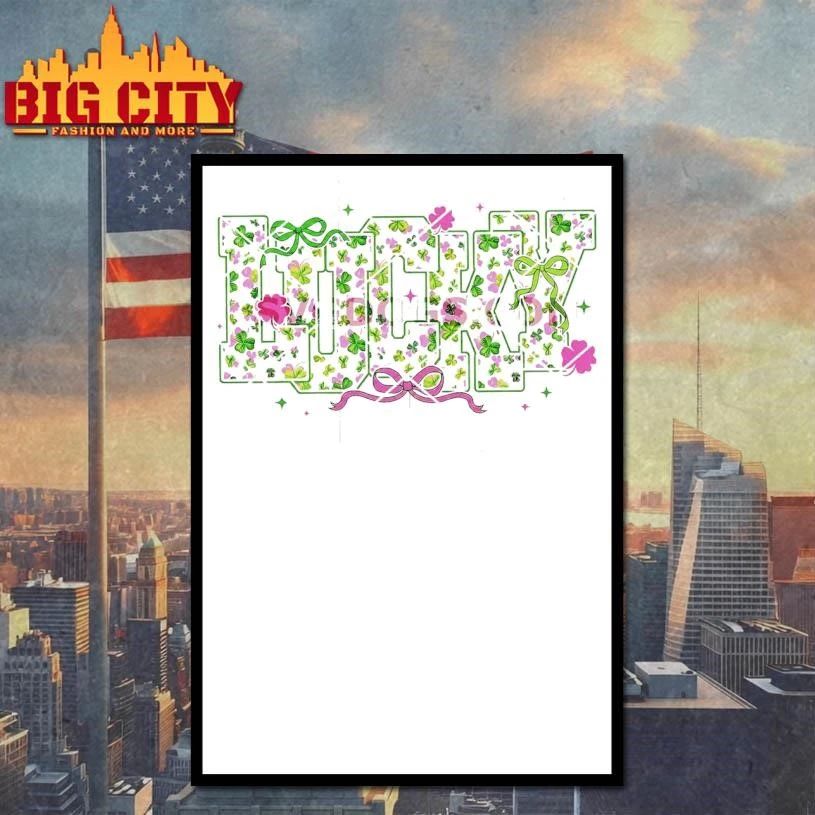 Lucky Shamrock Pattern Shirt