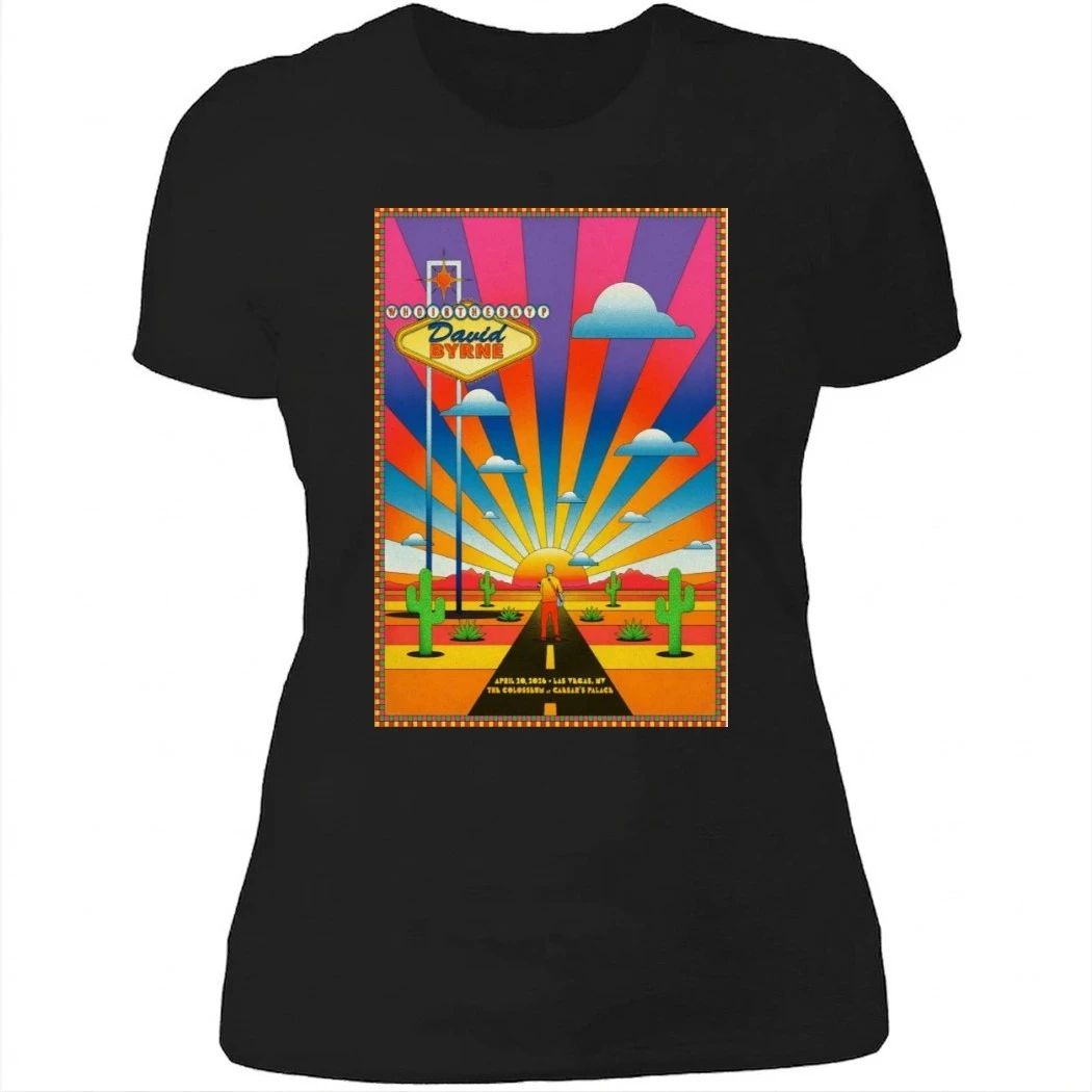 David Byrne Las Vegas NV 4-20-2026 Poster Shirt
