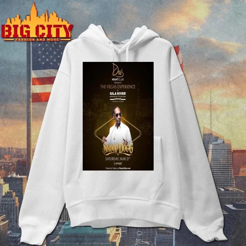 Snoop Dogg Mar 21 2026 Gila River Resorts Casinos Chandler AZ Tour Poster Shirt