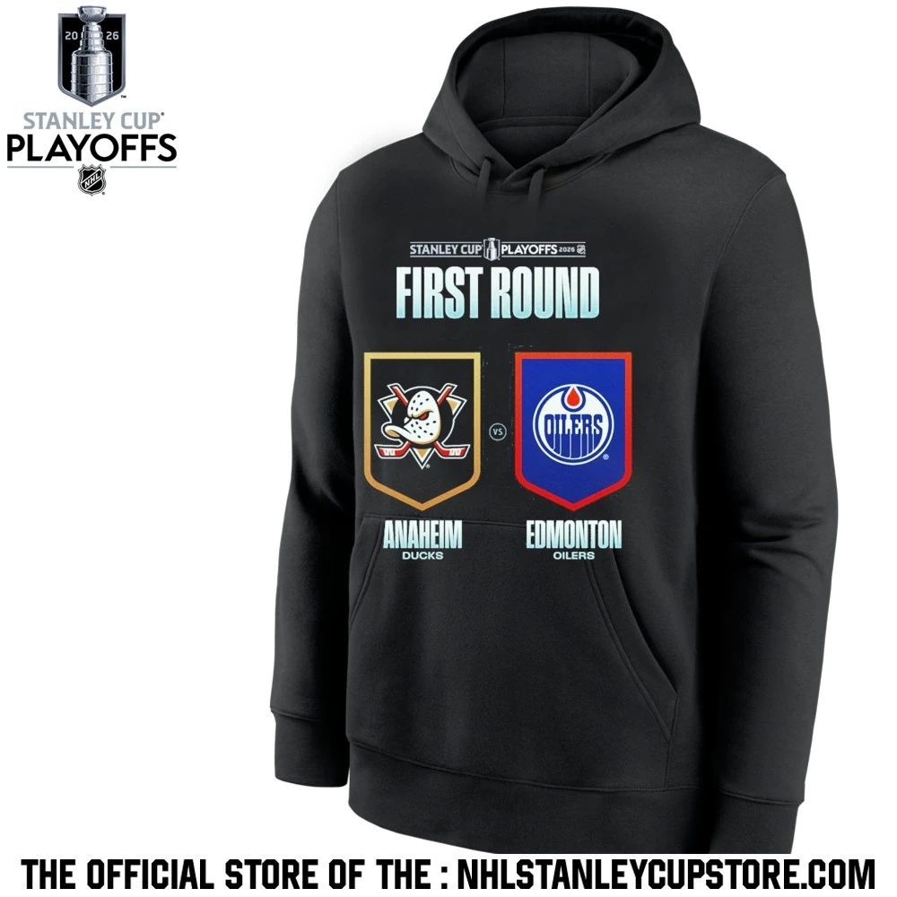 Edmonton Oilers vs Anaheim Ducks 2026 NHL Stanley Cup Playoffs First Round Shirt
