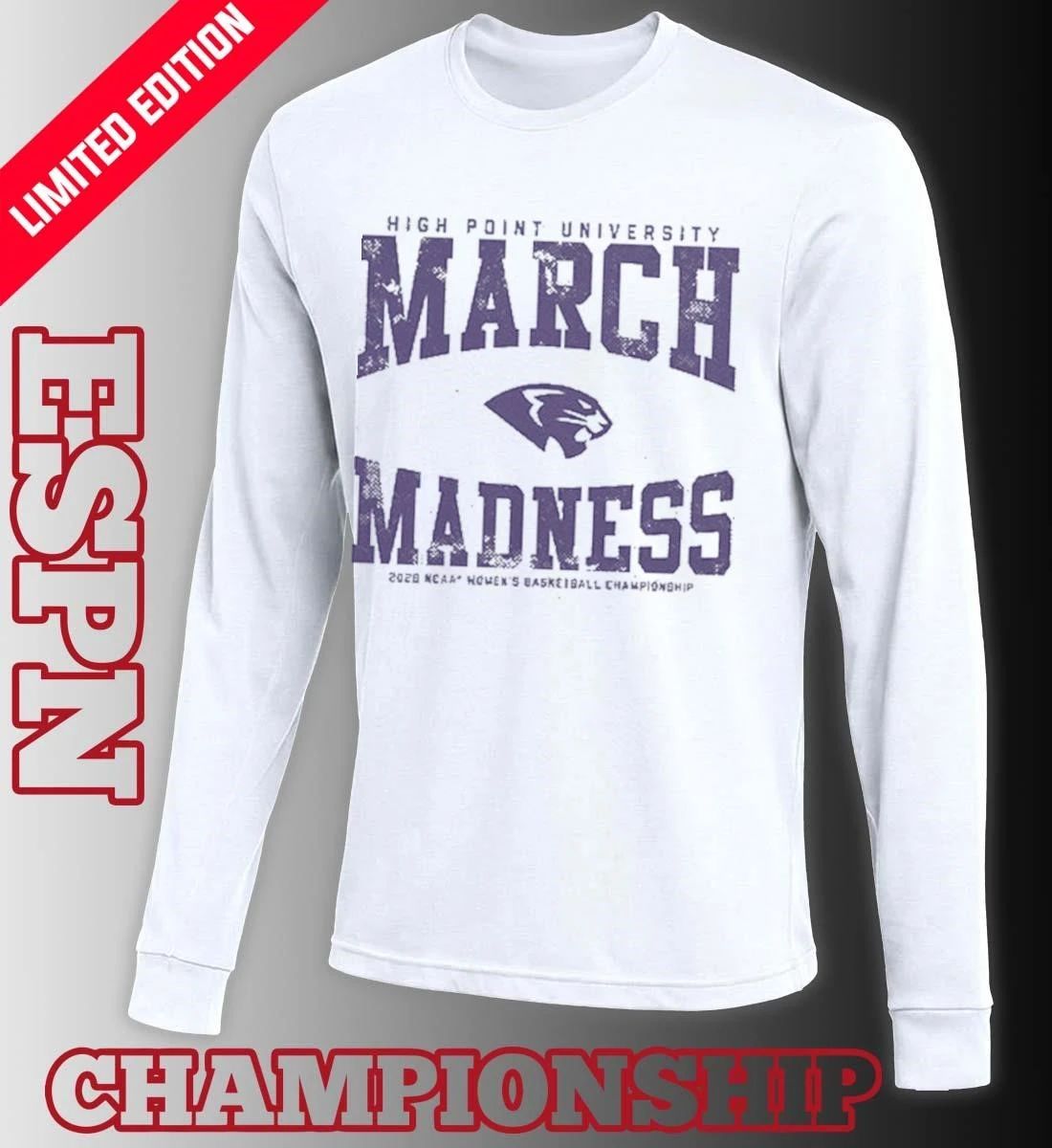 High Point Panthers WBB 2026 March Madness Shirt