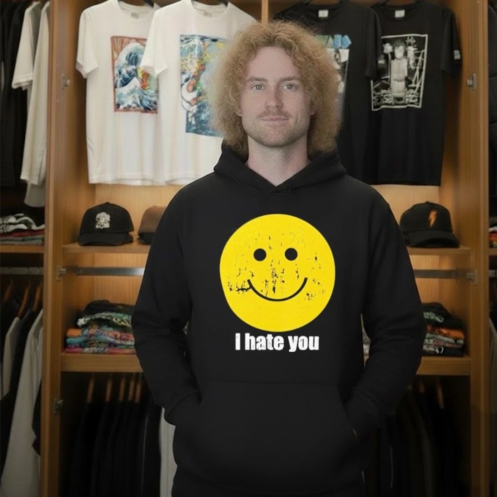 I Hate You Smiley Face Shirt