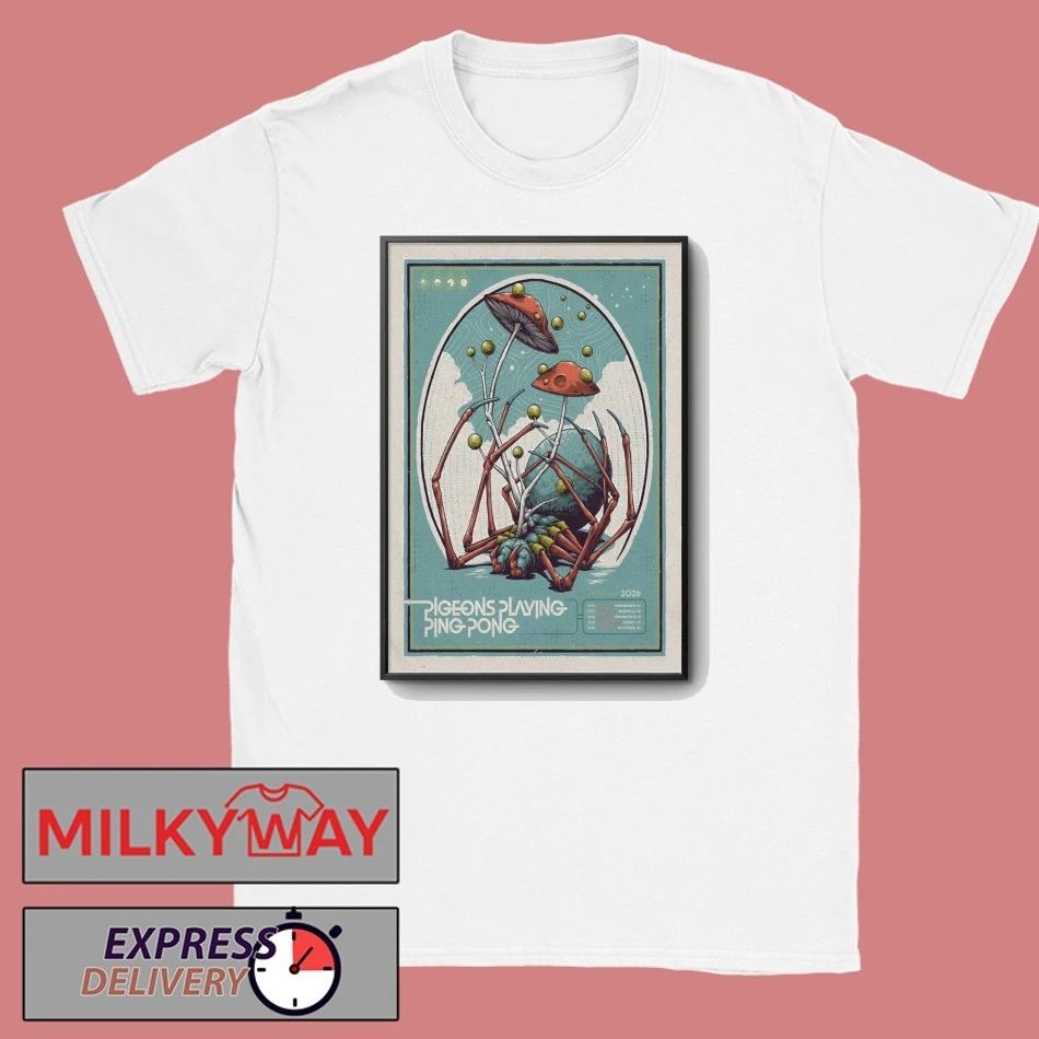 Pigeons Playing Ping Pong Indianapolis IN 3 12 2026 Poster shirt