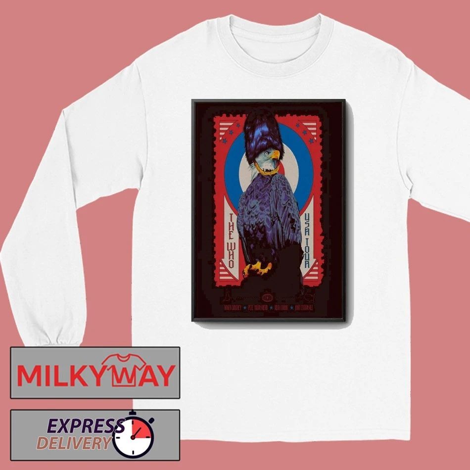 The Who 60th Anniversary Poster shirt