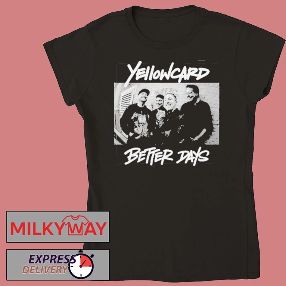 Yellowcard Rock Band shirt