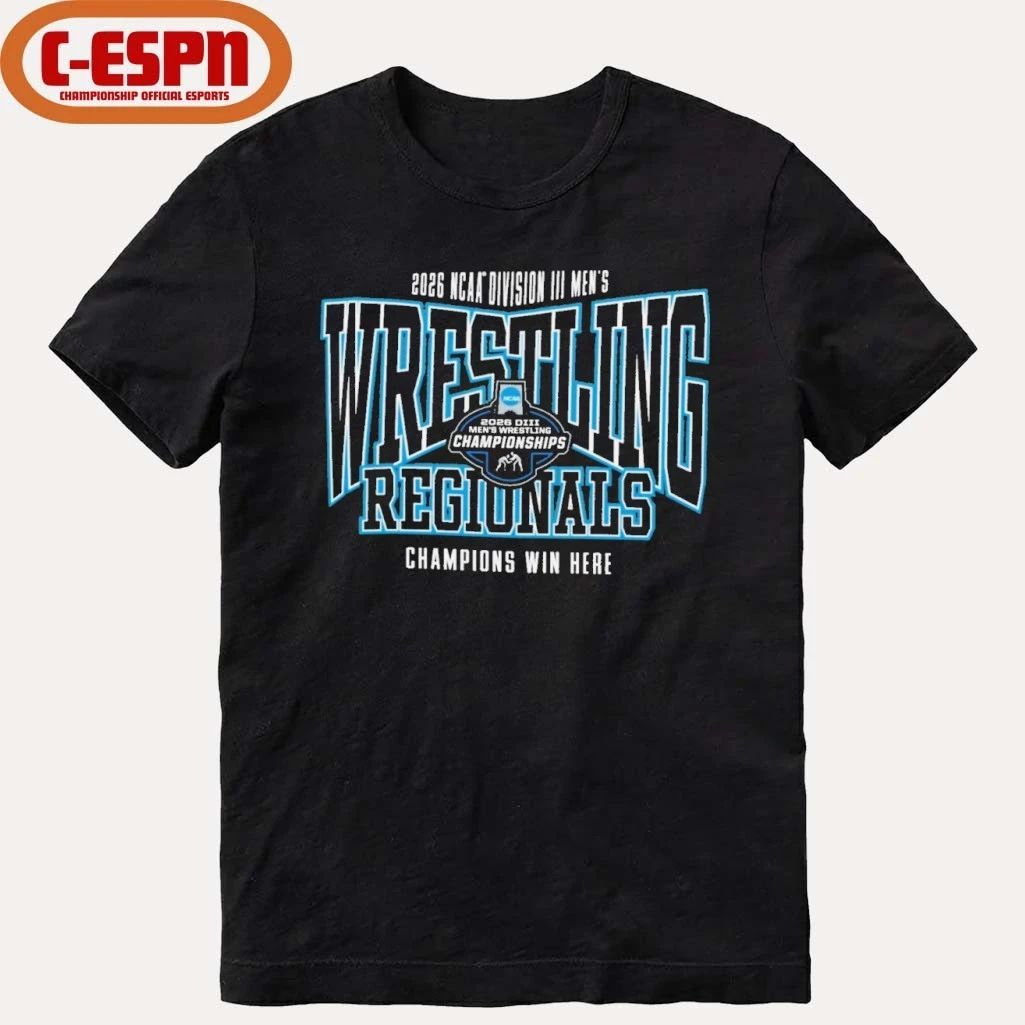 2026 NCAA Division III Men’s Wrestling Regionals Shirt