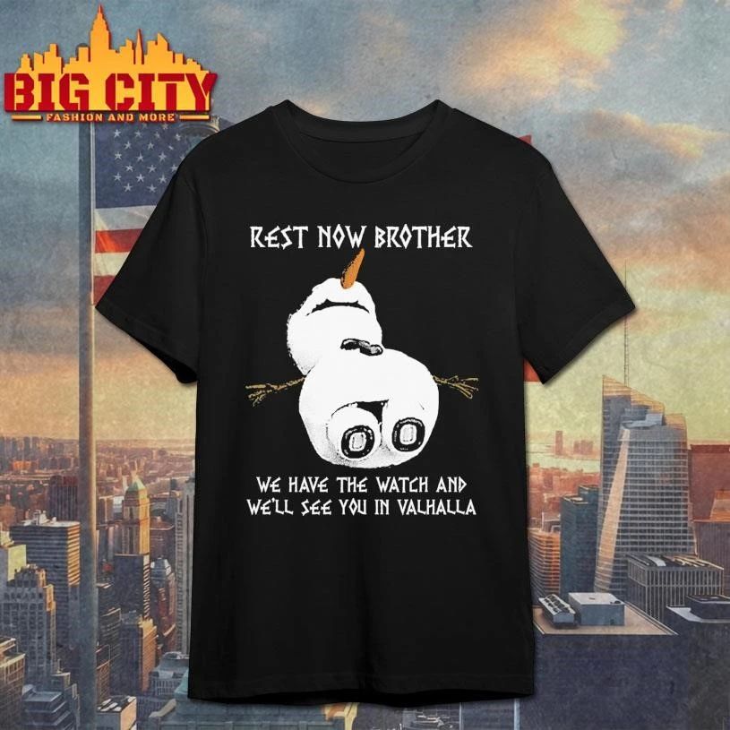 Rest Now Brother Snowman Shirt