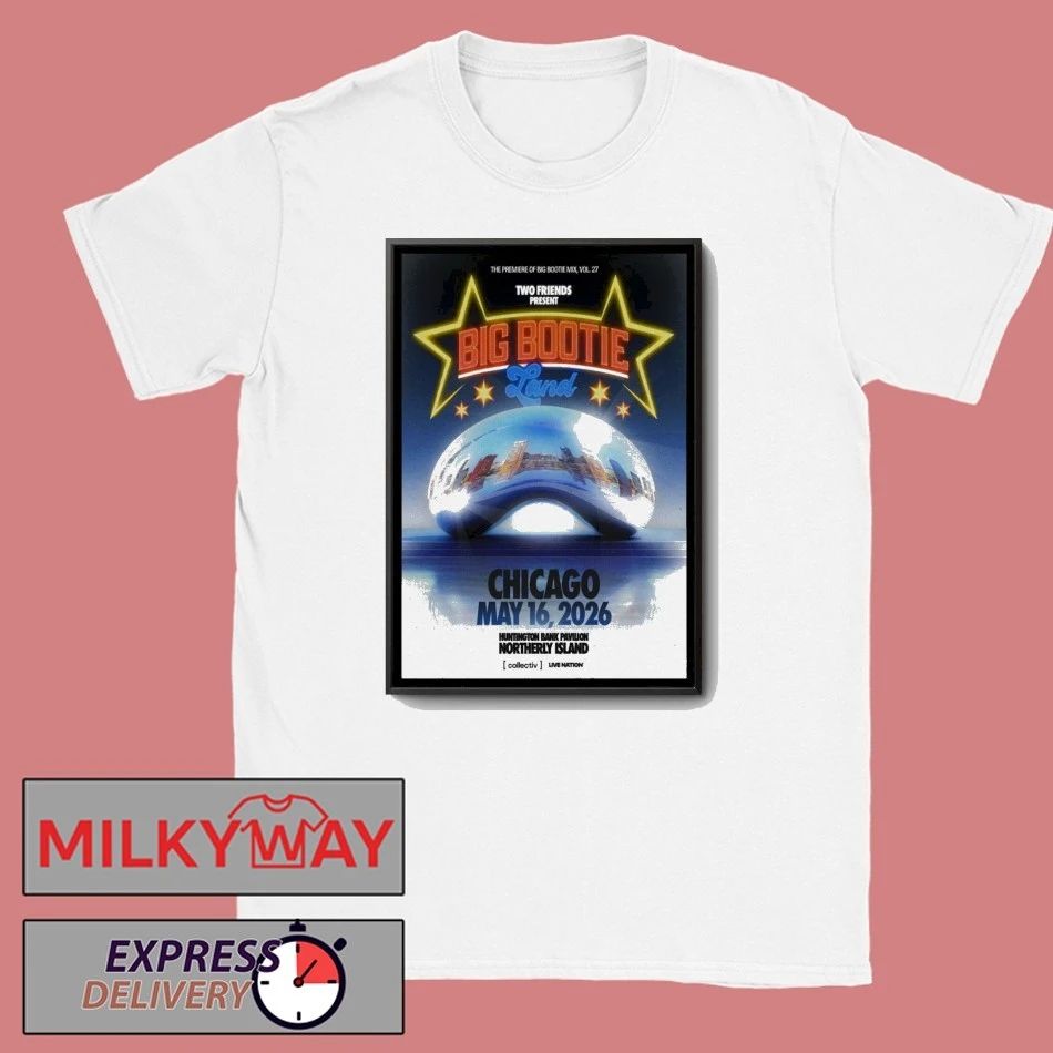 Big Bootie Land Live Show Poster shirt