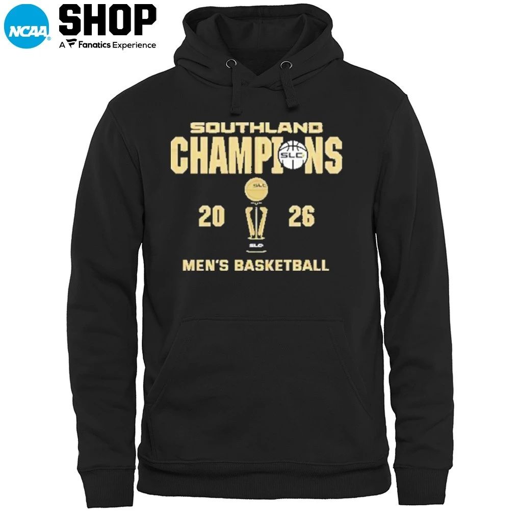 Southland Conference Champions 2026 Men’s Basketball Official Locker Room T-Shirt