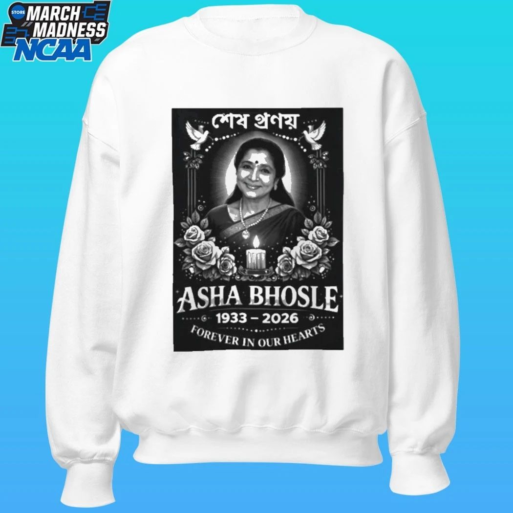 Rest In Peace Asha Bhosle Forever In Our Hearts 1933 2026 Shirt