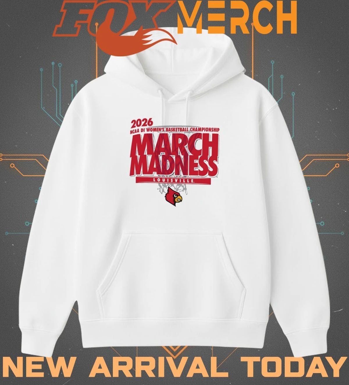 Louisville Cardinals 2026 NCAA DI Women’s Basketball Championship March Madness t-shirt