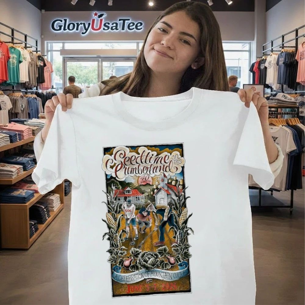 Introducing the 2026 Seedtime on the Cumberland Festival poster Shirt