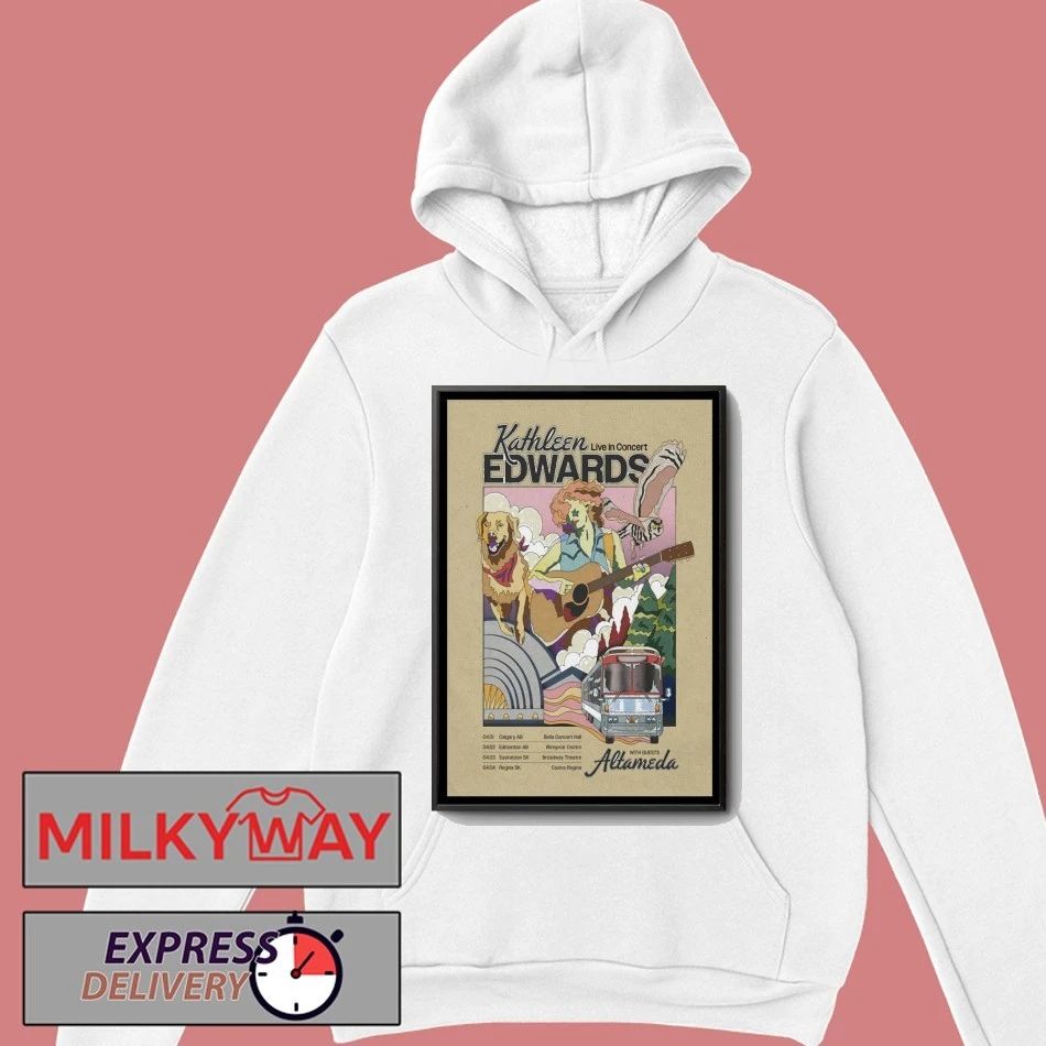 Kathleen Edwards Western Canada 2026 Tour Poster shirt
