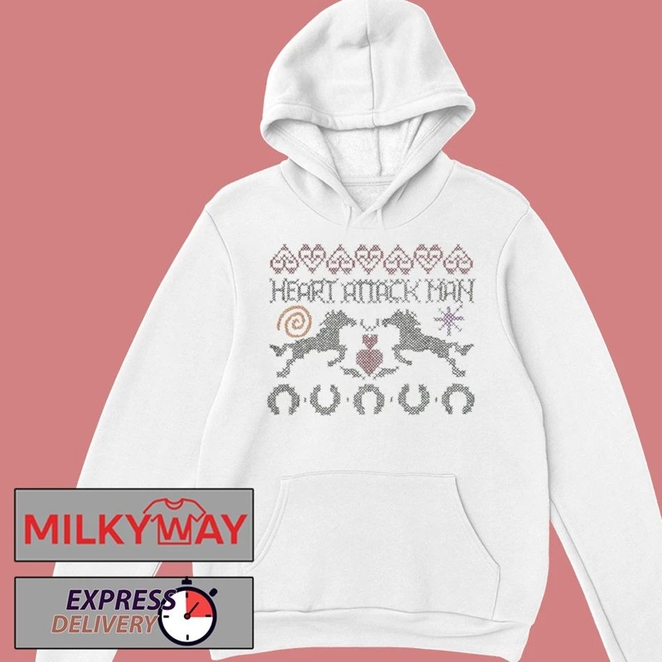 Heart Attack Man Holiday Shirt