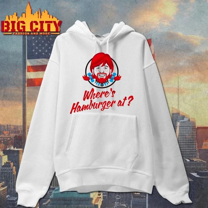 WHERE’S HAMBURGER AT Shirt