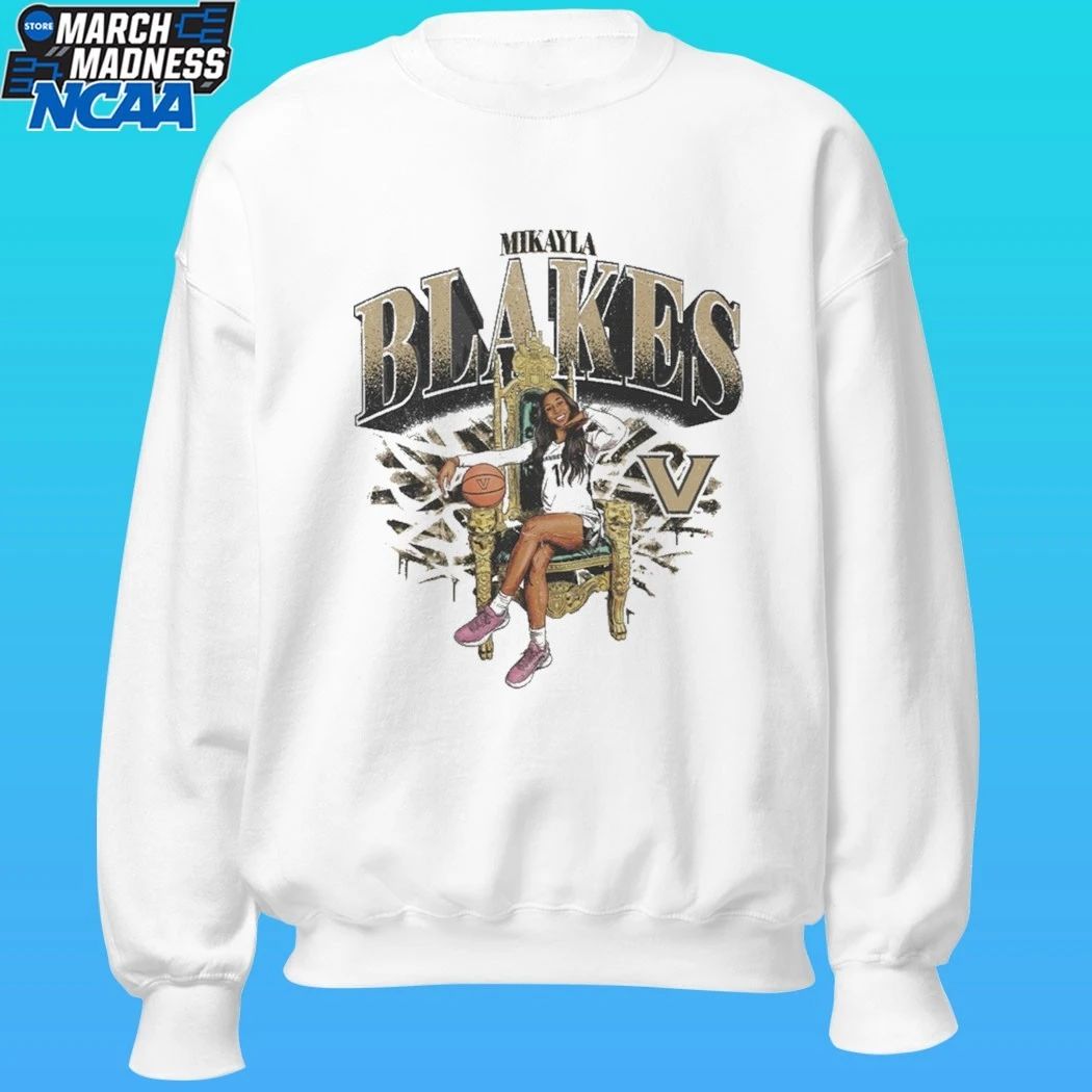 Mikayla Blakes Vanderbilt Commodores 90s Graphic Shirt