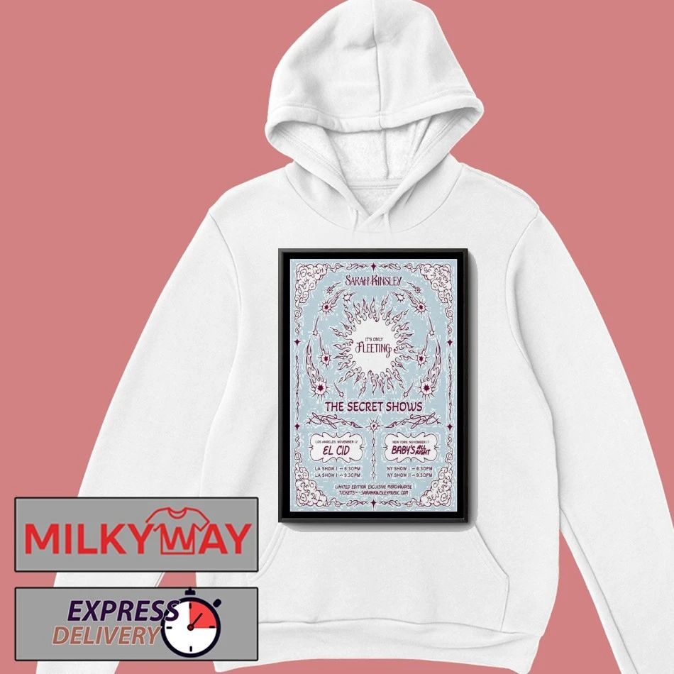 Poster Sarah Kinsley 2025 shirt