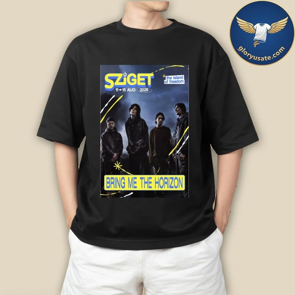 Sziget Aug 11-15 2026 Obuda Island Budapest Hungary Poster Shirt