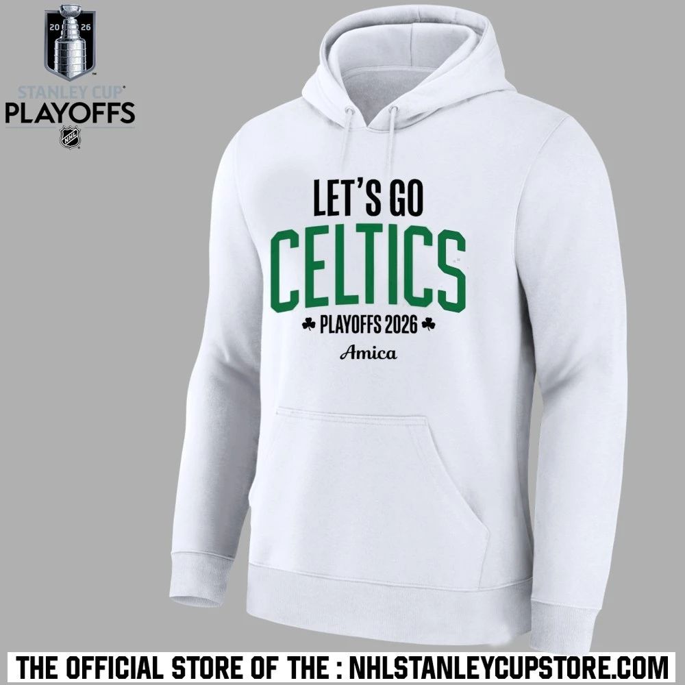 Boston Celtics Let’s Go Celtics Playoffs 2026 Amica Shirt