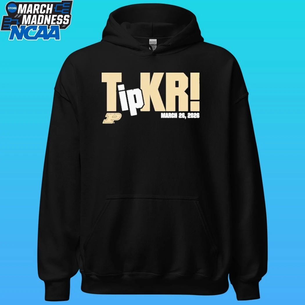 Trey Kaufman-Renn TipKR March 26 2026 Purdue Boilermakers Shirt