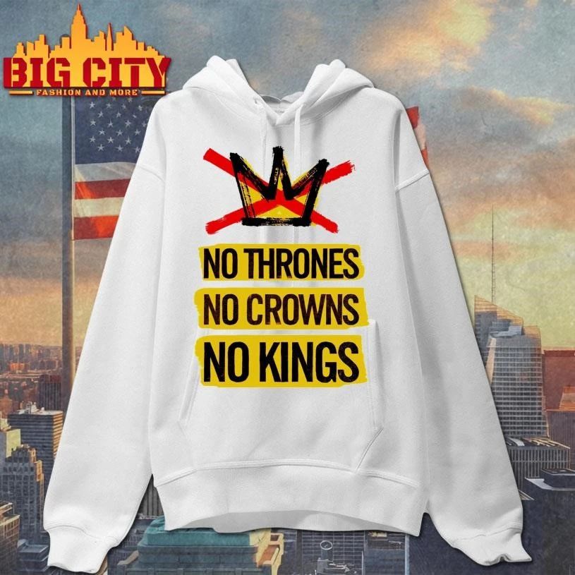 No Thrones No Crowns No Kings Anti Trump Shirt