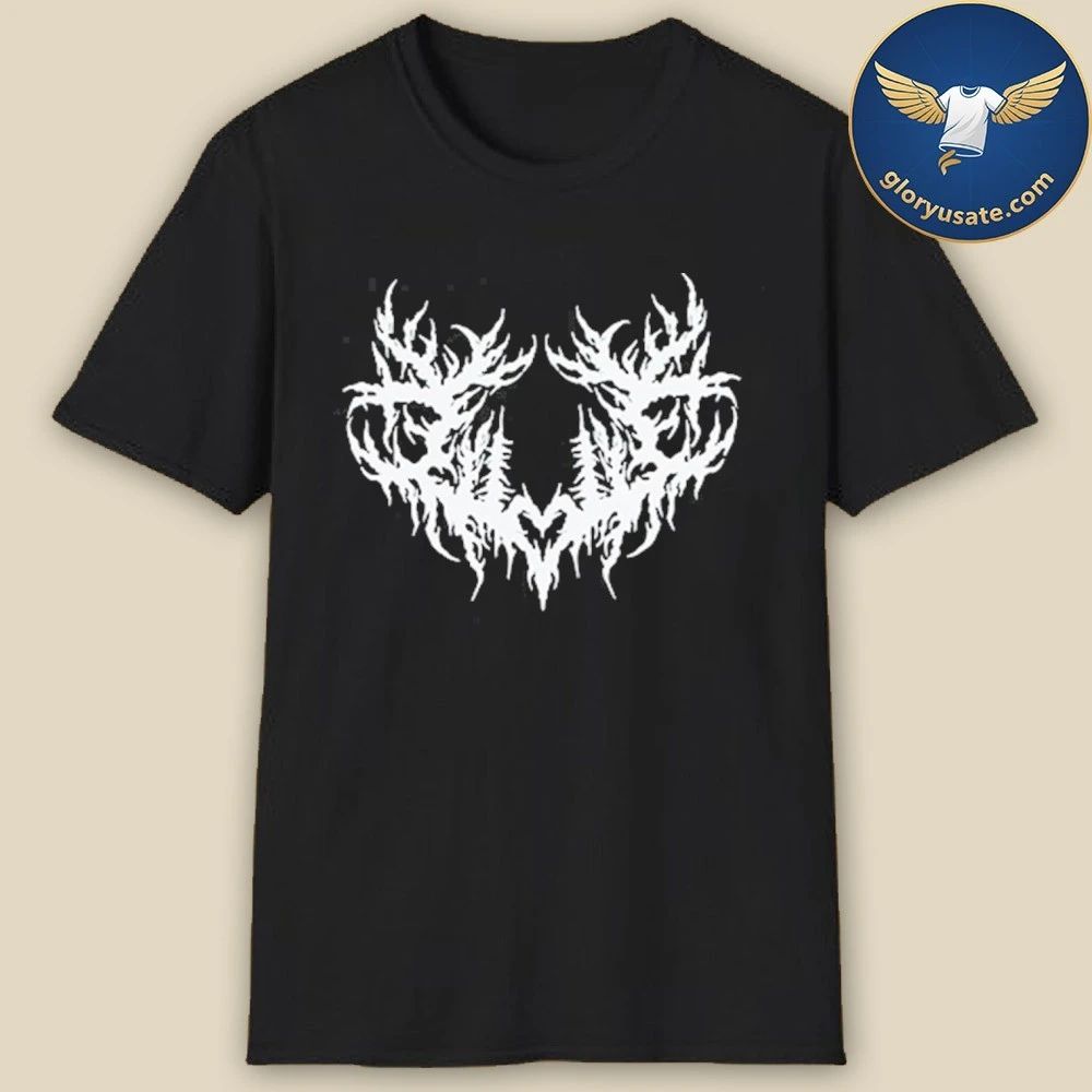 Lorna Shore Lorna Spiked Heart Shirt