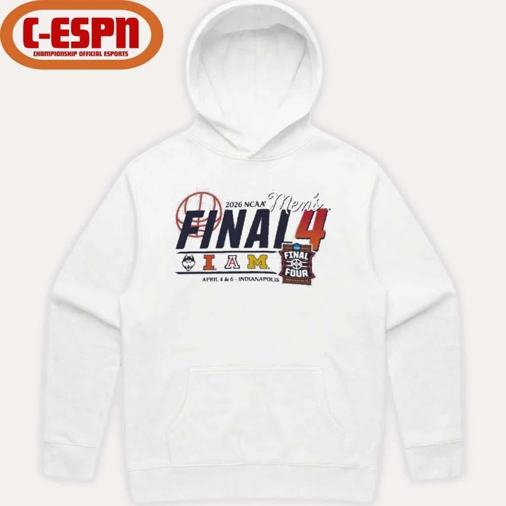 Final 4 2026 NCAA Men’s Basketball Teams T-Shirt