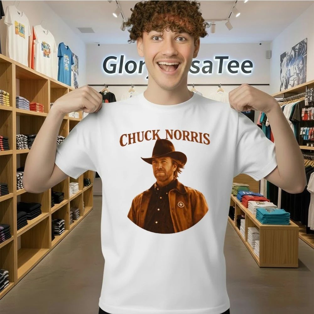 RIP Chuck Norris Memorial Western Fan Gift Shirt