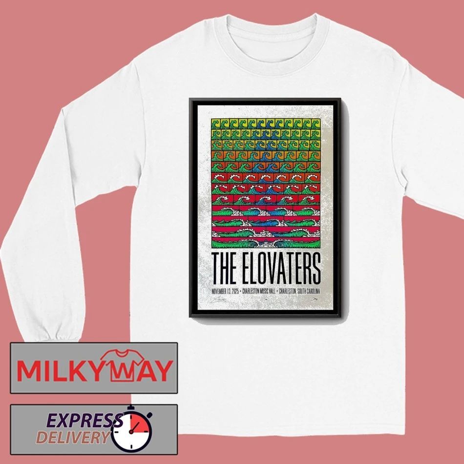 The Elovaters Fall Tour 2025 Charleston, SC Poster shirt