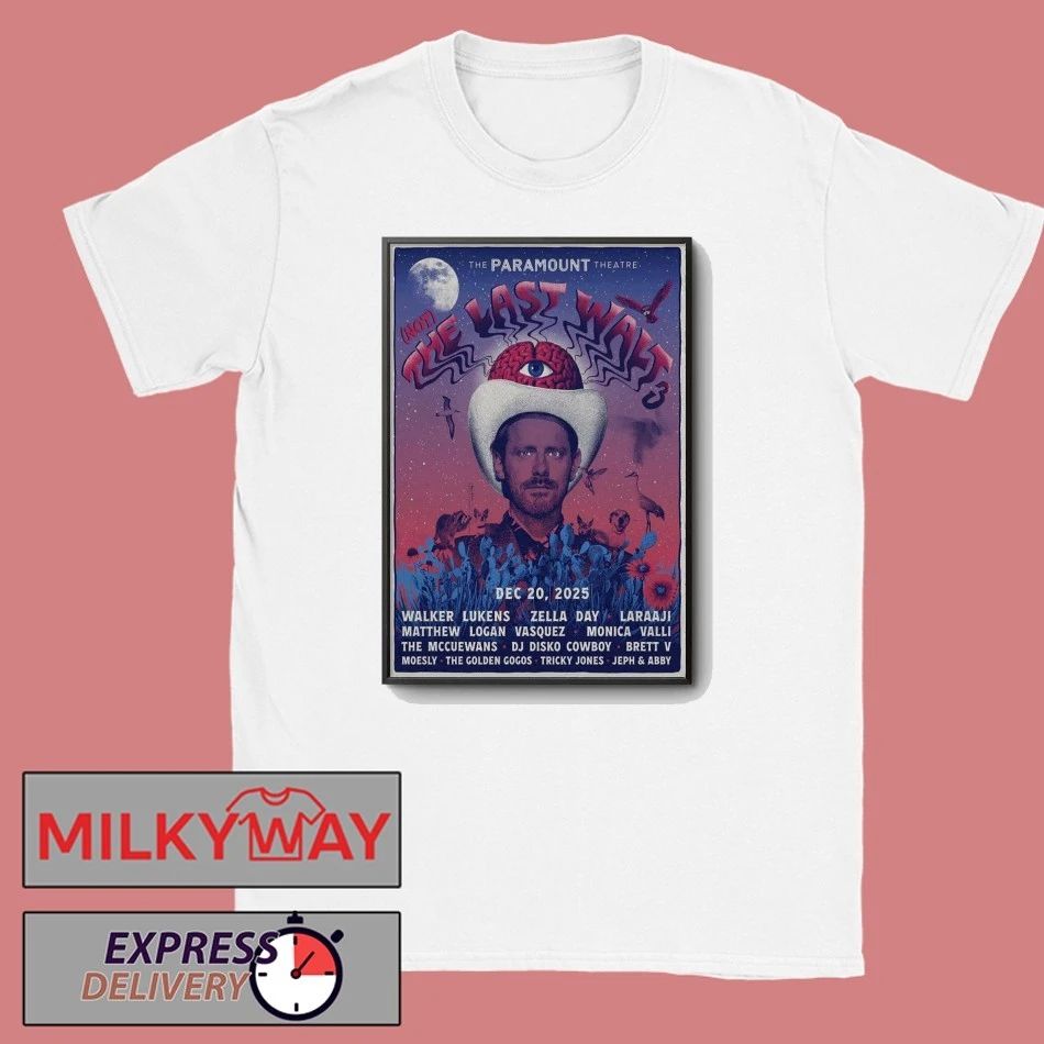 The Last Walt 3 Event Austin On Dec 20 2025 Poster shirt